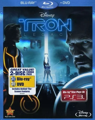 TRON: Legacy (Blu-ray + DVD, 2011)