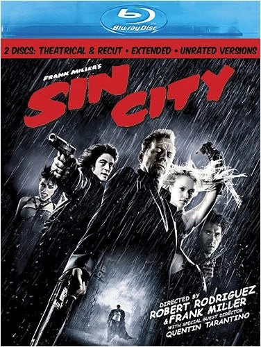 Sin City (Blu-ray, 2005) Extended & Unrated 2-Disc Edition