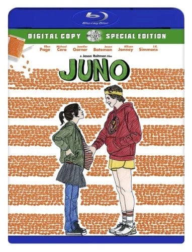 Juno (Blu-ray, 2008) Special Edition w/ 3 iPod Stickers