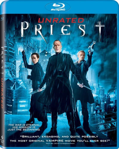 Priest (Blu-ray, 2011, Unrated Edition, Sony Pictures)