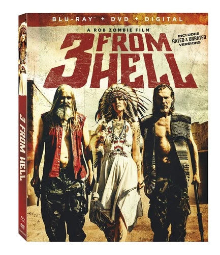 3 From Hell (Blu-ray + DVD + Digital, 2019) – Rob Zombie