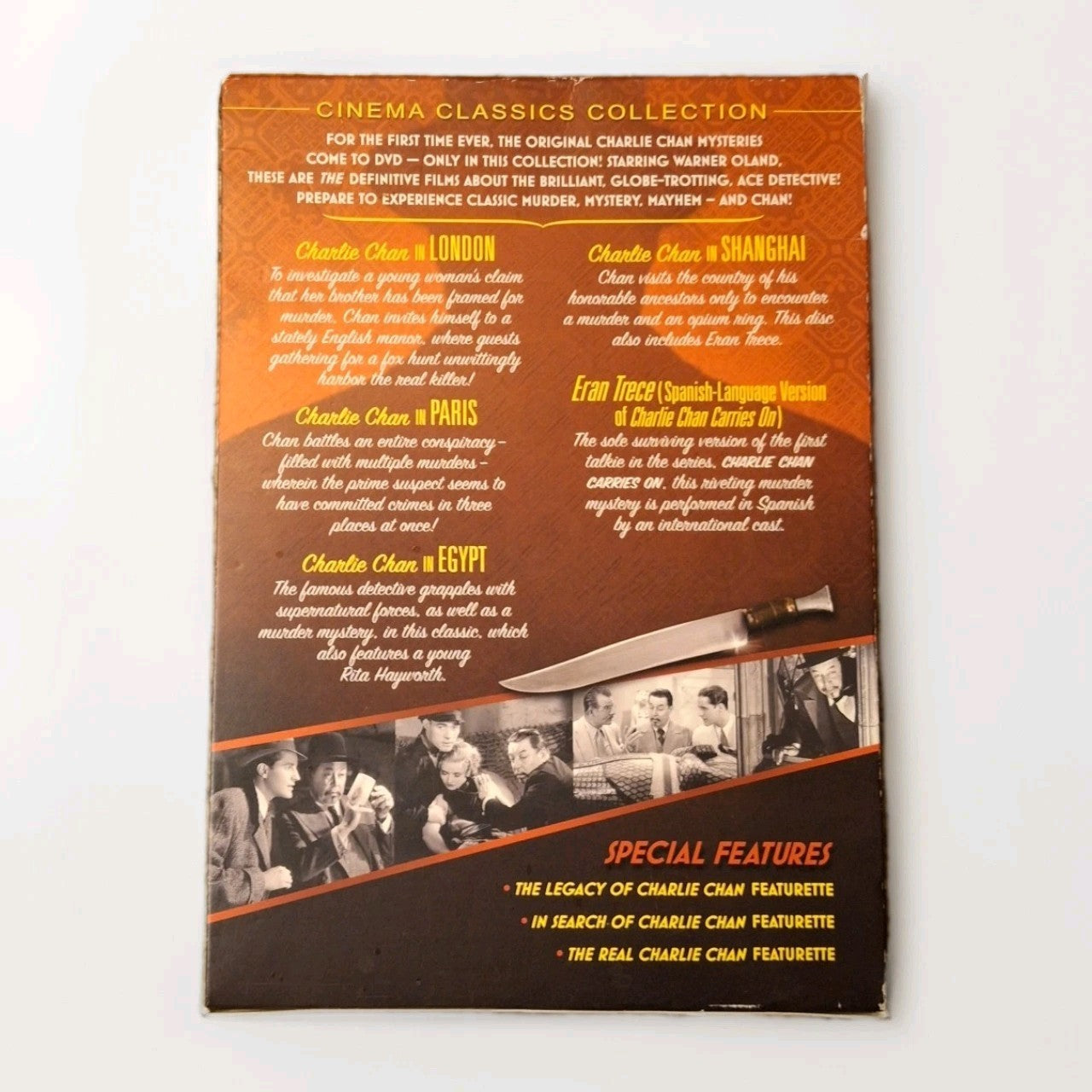 Charlie Chan: Cinema Classics Collection Volume 1 DVD Set (4-Movie Collection)