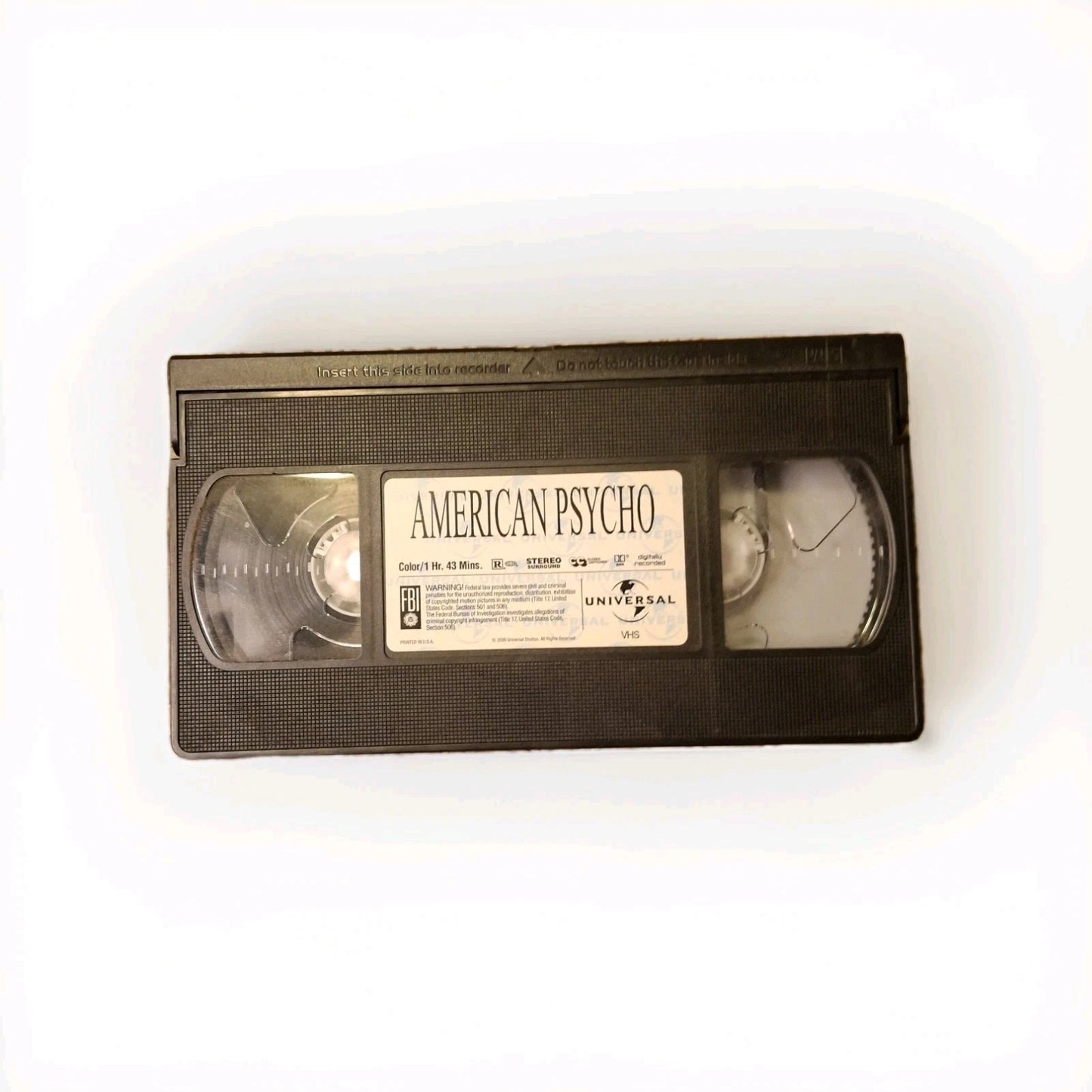 American Psycho VHS