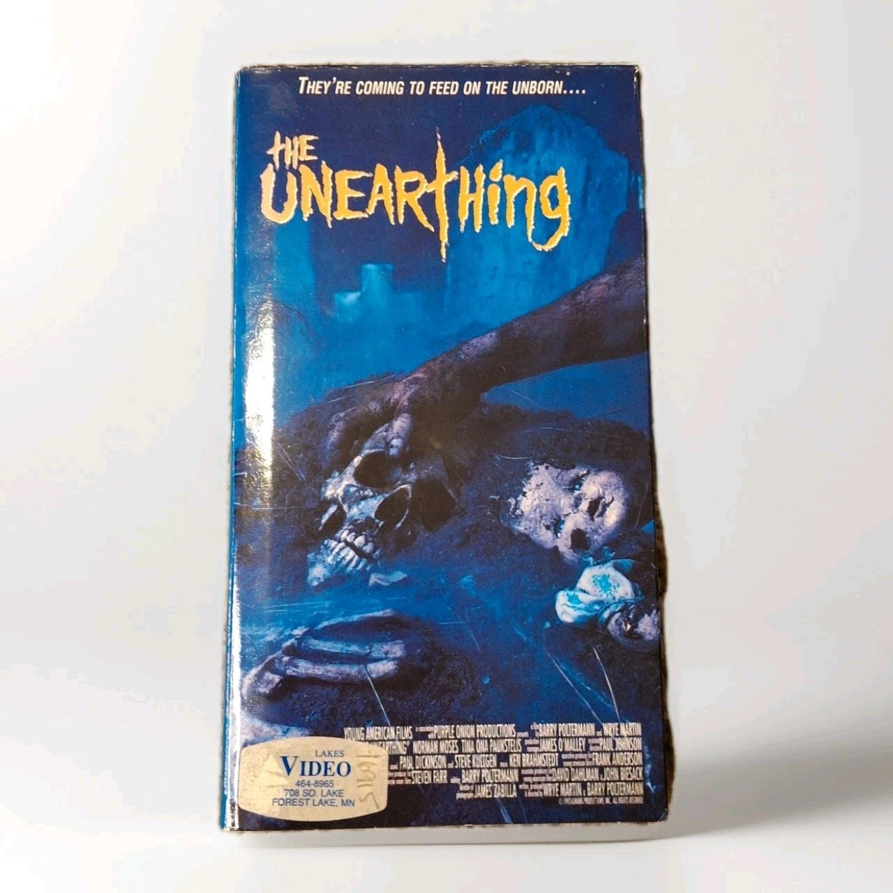 The Unearthing (1993) VHS Horror Rare OOP