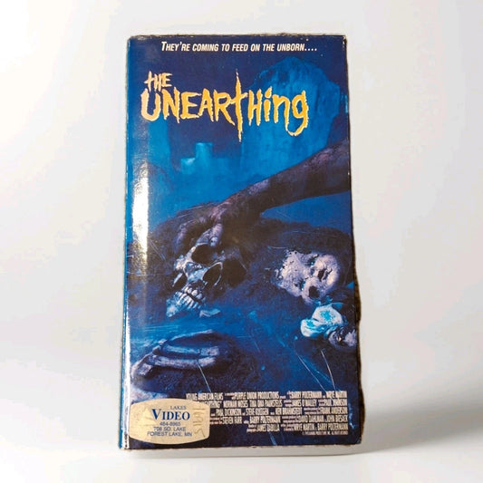 The Unearthing (1993) VHS Horror Rare OOP