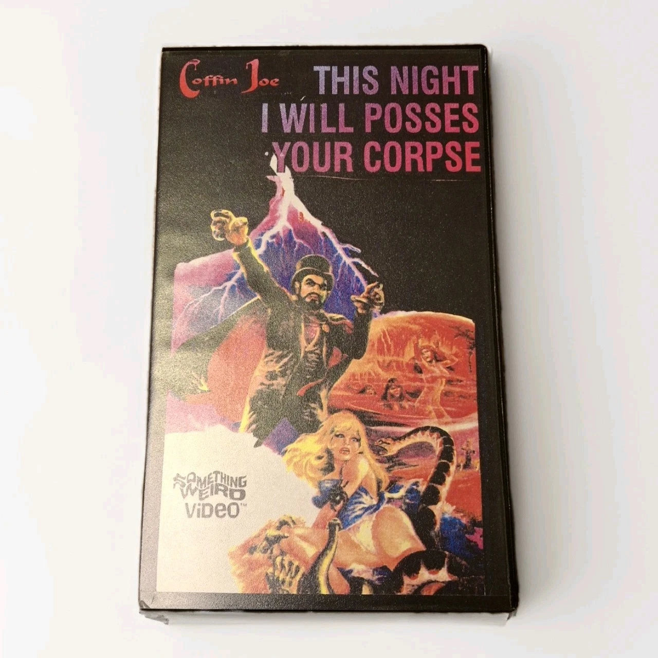 This Night I Will Possess Your Corpse (VHS, 1968, 1994, Something Weird Video)