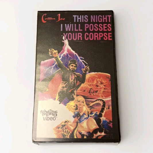 This Night I Will Possess Your Corpse (VHS, 1968, 1994, Something Weird Video)