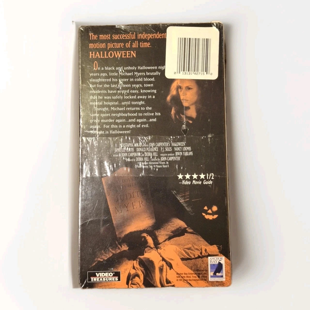Halloween (VHS, 1994) John Carpenter (New Sealed)