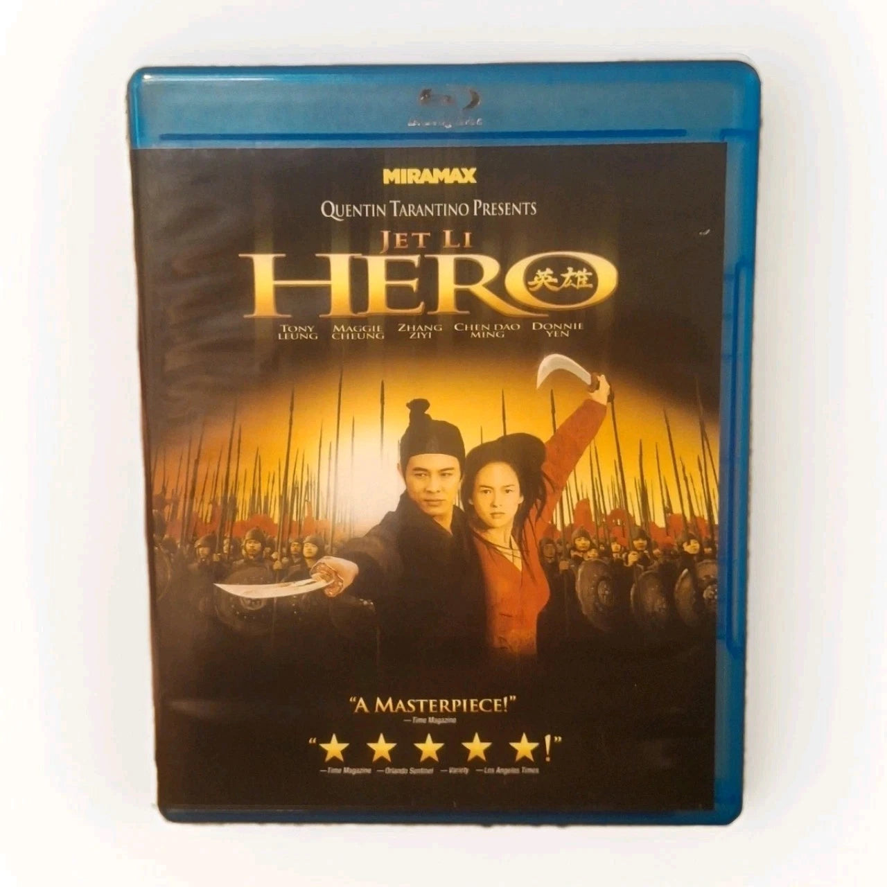 Hero (Blu-ray, 2011) Jet Li – Quentin Tarantino Presents