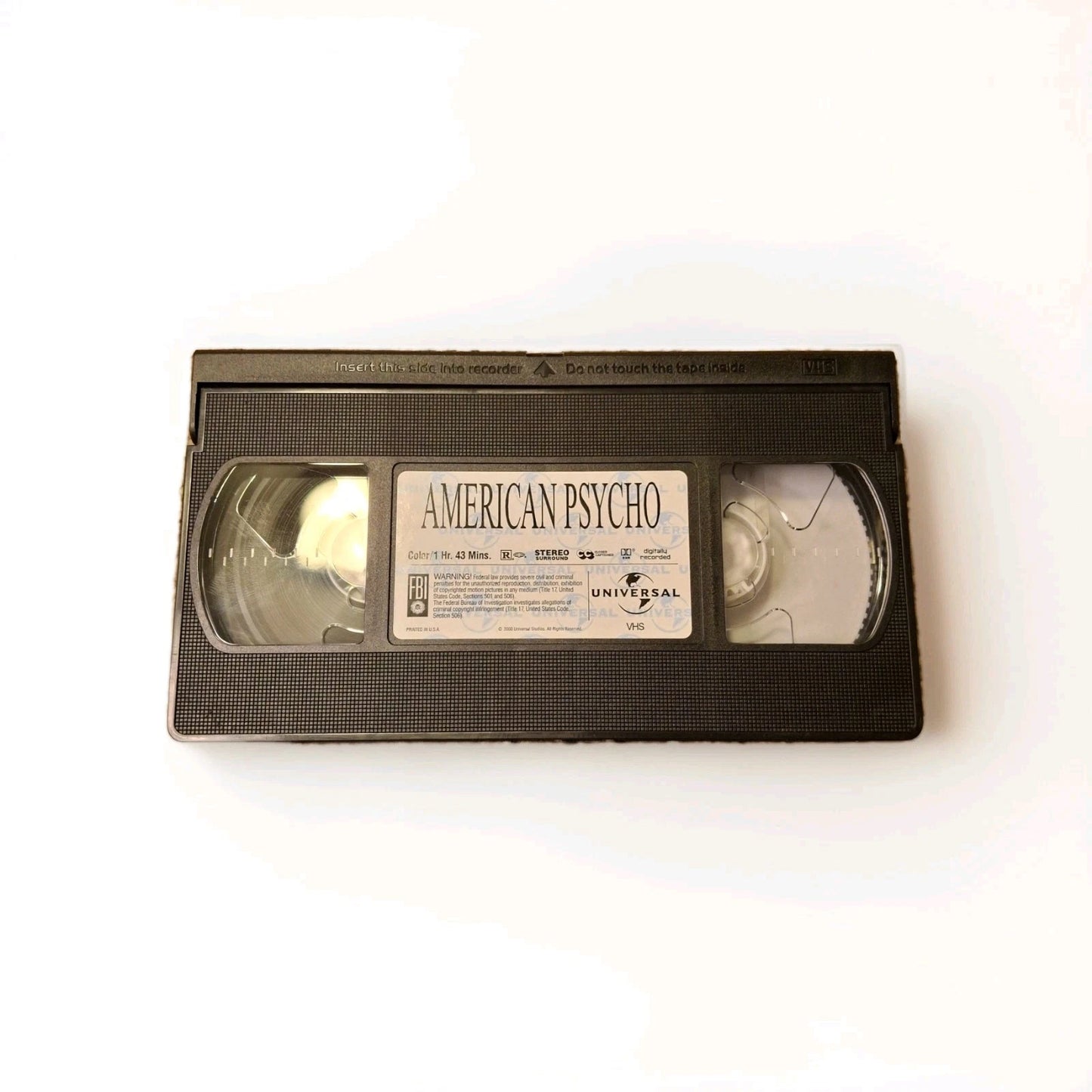 American Psycho VHS