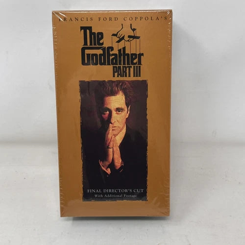 The Godfather Part III (VHS, 1991, Final Director’s Cut)