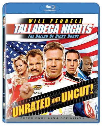 Talladega Nights: The Ballad of Ricky Bobby (Blu-ray, 2006) Unrated and Uncut