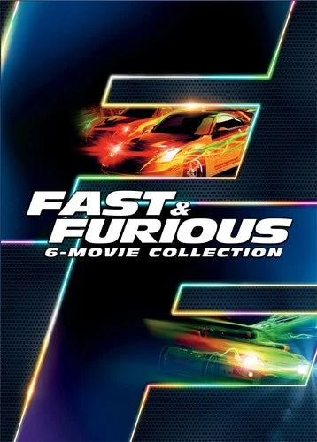 Fast & Furious 6-Movie Collection DVD Box Set