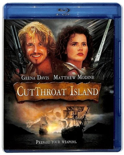 Cutthroat Island (Blu-ray, 2010, Lionsgate)